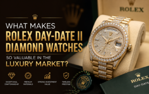 Rolex Day-Date II Diamond Watches