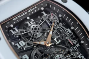 Richard Mille luxury watches with advanced skeletonized design and modern engineering