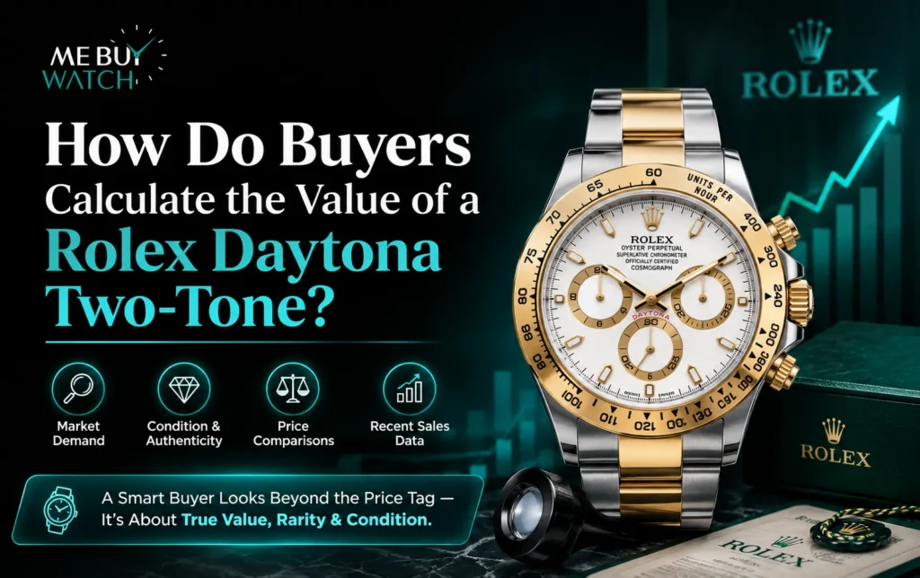 Sell Your Rolex Daytona Two Tone Watches Dubai