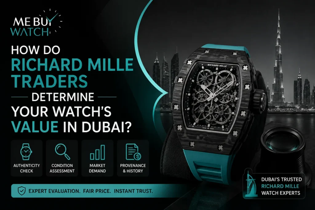 How Do Richard Mille Traders Determine Your Watch's Value in Dubai