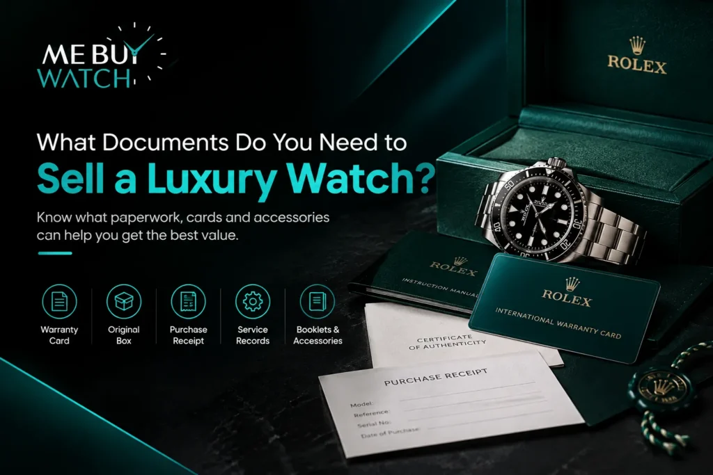 What Documents Do You Need to Sell a Luxury Watches in Dubai