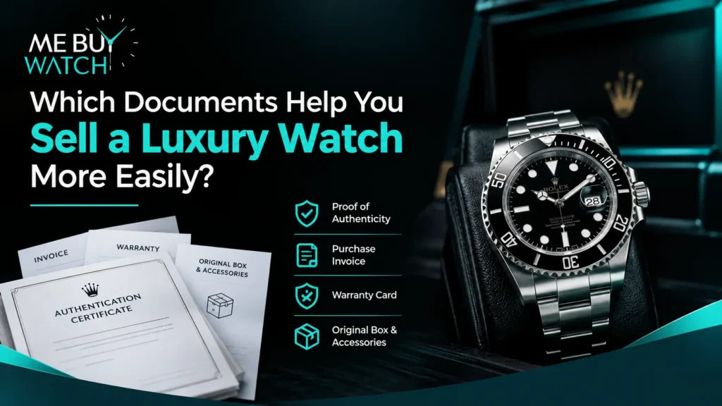 Which Documents Help You Sell a Luxury Watch More Easily
